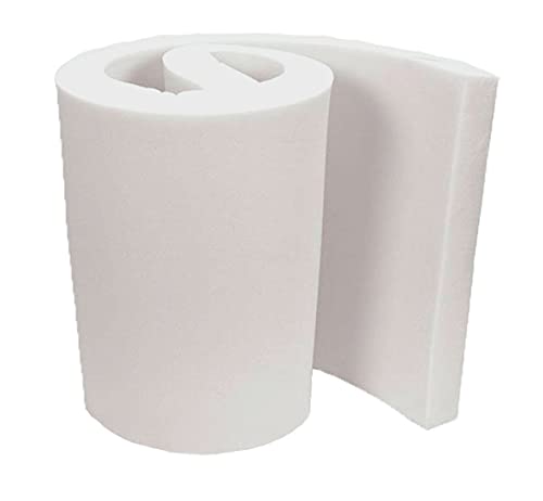 Mybecca 5" x 24" x 24" High Density Upholstery Foam Cushion (Seat Replacement, Upholstery Sheet, Padding)
