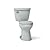 Cimarron Comfort Height Two-piece Elongated 1.28 Gpf Chair Height Toilet