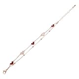 Finitura resistente: realizzato con materiali di precisione, il bracciale mantiene la sua lucentezza nel tempo, offrendo un accessorio durevole e moda per’uso quotidiano
