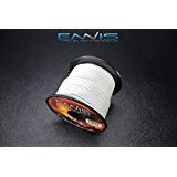 Fil de cuivre AWG calibre 14 blanc bobine de 30,5 m pour installations électriques