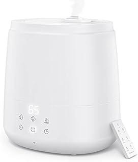 Top Fill Humidifiers for Bedroom Large Room 6L, Warm and Cool Mist Ultrasonic