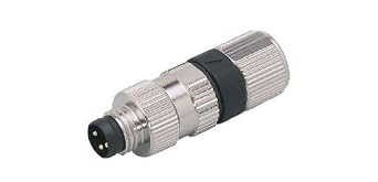 IFM SSTGF030MSSFPKG-E11550 E11550,25 to +90 Degree C, 4 AMP, 50 VAC, 75 VDC, A Coded, Brass, Connector, IP68, M8 Connector, Nickel-Plated, WIRABLE Plug