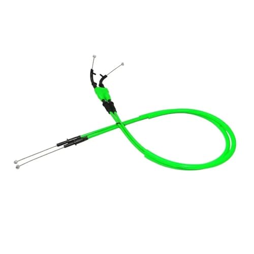 Câble d'accélérateur pour moto Kawasaki ZX-6R et ZX636 de 2009 à 2023 en fil d'acier