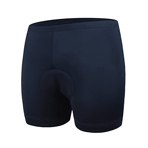 BALEAF Shorts de bicicleta masculinos 3D acolchoado roupa íntima de ciclismo com enchimento antiderr