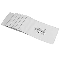 Schutzhülle für Klaviertastatur für 88 Tasten, Stretch-Abdeckung für elektronisches Piano, Universal Passform, Mikrofleece, Staubdicht und Schmutzabweisend, Ideal für Musikinstrumente (Grau)