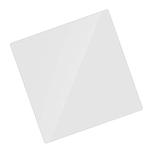 Base transparente de acrílico para gabinete de computadora Open Frame para motherboard Micro-ATX, grosor 4mm, tamaño 268 x 268 mm miniatura 7