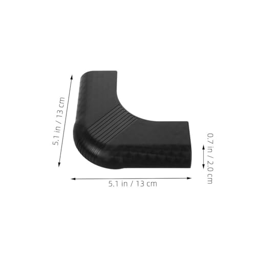 TOYANDONA 4pcs Pool Table Corner Protectors Non Slip Edge Guards for Billiard Tables Sturdy Nylon Bumpers Elegant Design for Enhanced Safety and Aesthetics Smooth Finish for Injury - Thumbnail 3