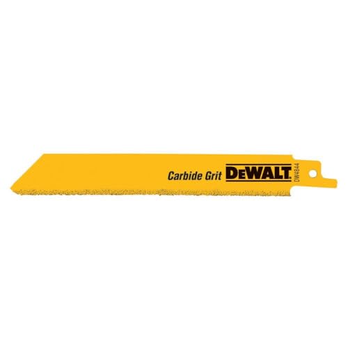 DeWalt DW4843 Carbide-coated Reciprocating Saw Blade