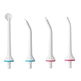Flosser Replacement Tips For D52/F18/F29/F32/F27/F09/F22/F23/D50/F5930 Irrigator,4pcs(4white MIXED)