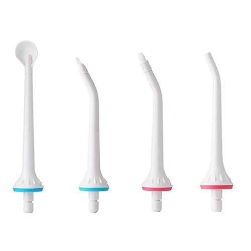 Flosser Replacement Tips For D52/F18/F29/F32/F27/F09/F22/F23/D50/F5930 Irrigator,4pcs(4white MIXED)