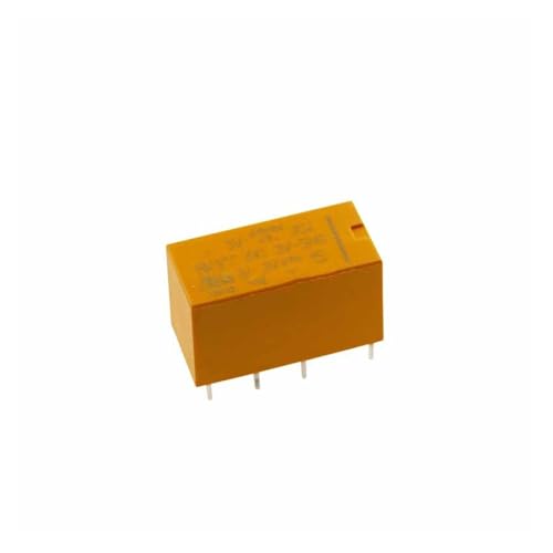 PQMIERA 5 relés HK19F-DC3V-SHG, HK19F-DC5V-SHG, HK19F-DC12V-SHG, HK19F-DC24V-SHG, HK19F de 3 V, 5 V, 9 V, 12 V, 24 V, 8 pines, 2 A.(HK19F-DC24V-SHG)