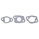 Vergaser Kit Ersatz mit Luftfilter Zündkerze Kraftstofffilter Dichtungen Kraftstoffleitung Hitzeschild Ölsensor Isolierplatte für Honda GX120 GX 120 GX160 GX 160 5.5hp GX200 GX 200 6.5 PS Rasenmäher