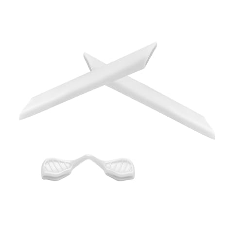 Image of White Replacement Earsocks & Nosepieces Kits for Oakley RadarLock Path OO9181