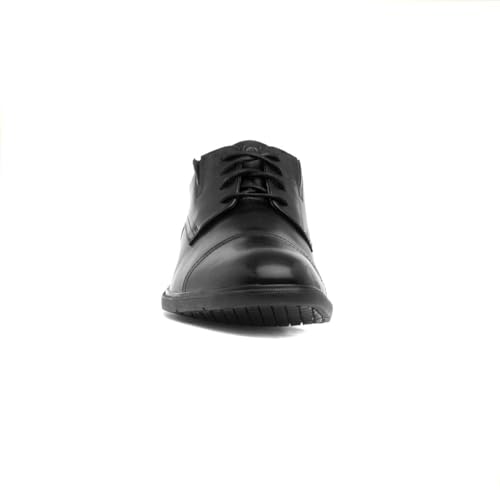 Clarks Steadwell Cap Mens Black Leather, 7