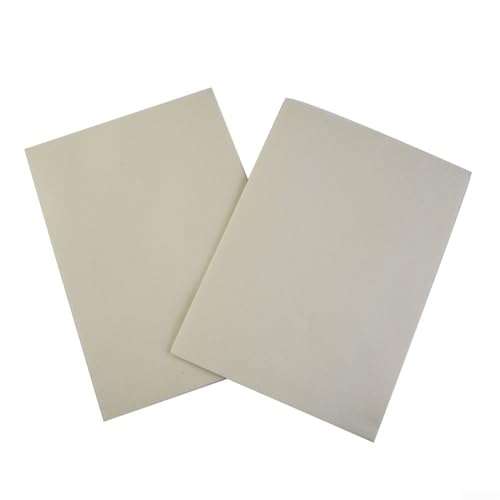 Junta plana de fibra de cerámica para estufa de leña, 1260 °C, material 210 mm × 297 mm, tubo de escape multimaterial para juntas en puertas de limpieza de tubos de humo y cristales de horno (A)