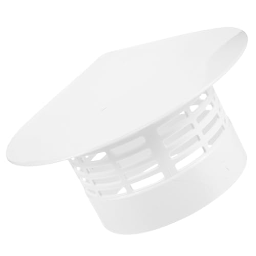 BESPORTBLE Cappuccio Antipioggia per in PVC Resistente e Antivento Copertura per Ventilazione Esterno Forma di Protezione Isolante per e Camini Adatto Esterni e
