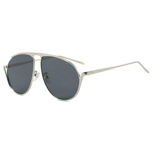 willochra Retro Gold Pilot Sunglasses for Women Men 2025 Metal Unique Oversized 70s Gradient Black Sun Glasses UV4003