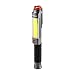 Produktbild NEBO Big Larry 3 - 600 Lumen LED-Taschenlampe mit COB-Arbeitslicht - Camping Zubehör - Clip und Magnetfuß für freihändiges Leuchten - Batteriebetrieben, dimmbar, Stahlgrau