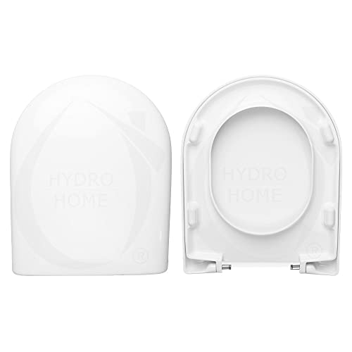 Copriwater Compact Rak Ceramics Come Originale, In Plastica Termoindurente Avvolgente,Colore Bianco MADE IN ITALY