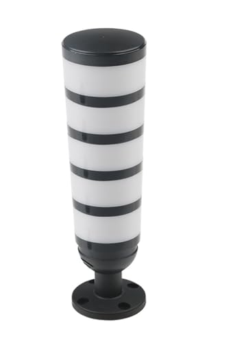 Torre de señal LED industrial de 4 niveles y luz giratoria de advertencia DC 12V sin zumbador