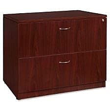 Lorell 69399 Lateral File, Anti-Tip, 35-Inch X22-Inch X29-1/2-Inch, Mahogany #TOP2