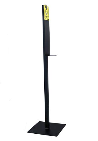 Hand Sanitizer Station - Portable Hand Sanitizer/Soap Pump Bottle Floor Stand