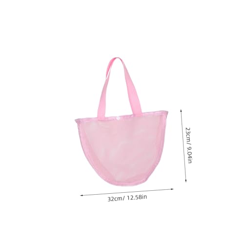 4pcs Mesh Beach Toy Storage Bags for Kids Quick Dry Net Tote for Sand Toys and Shell Collecting Lightweight Sturdy for Beach and Pool Play2