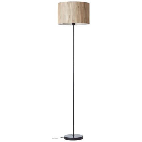 Lámpara de pie Nature de 162 cm con pantalla de hierba marina y casquillo E27 3