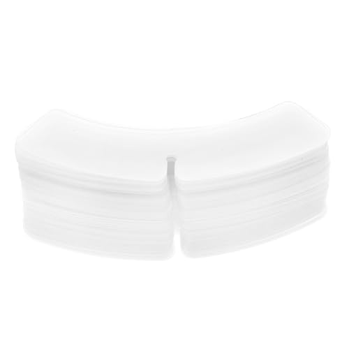 Ciieeo 100pcs Butterfly Piece Collar Support Sticker Plastic Collar Stays for Men's Dress Shirt
