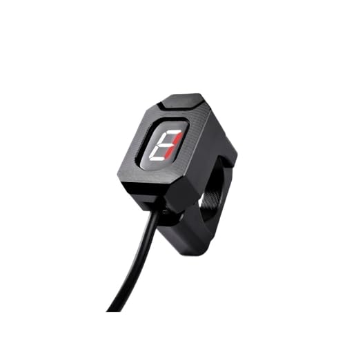 Indicateur de vitesse moto Morini avec support et affichage LED rouge 6 niveaux