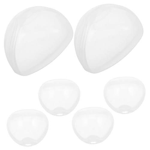 SUPVOX Portable Case Holder 6pc Baby Dummy Strap Clip Storage Box for Breastfed Baby Home Travel Outing