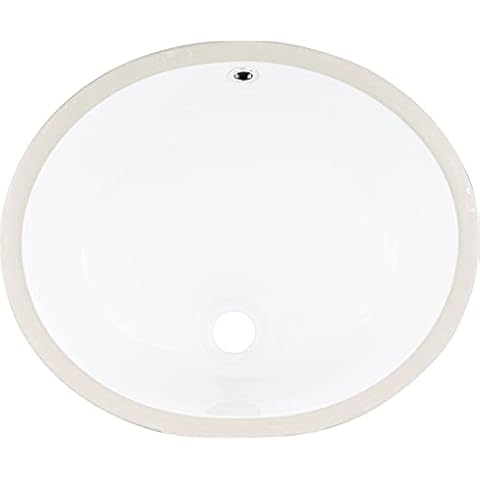 MSI Oval Porcelain Bathroom Sink Cover