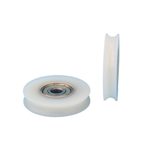 Roue en plastique nylon pour rail en U idéale pour rénover les baies vitrées de la maison