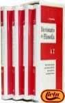 Diccionario de Filosofia - 4 Tomos - (Spanish Edition) 8434405008 Book Cover