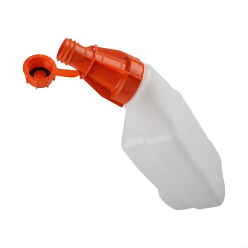 Bottiglia di miscelazione del combustibile da giardinaggio 1 – per 2 attrezzature con tappo di sicurezza | Marcature accurate – per motosega decespugliatore attrezzi da giardino | Bottiglia di