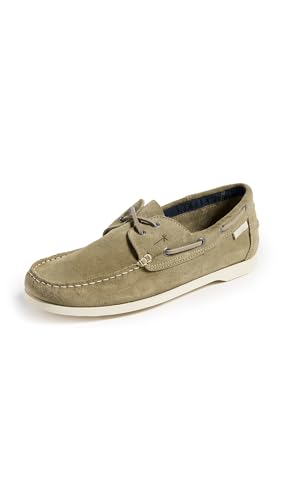 manebi Men's Suede Boat Shoes