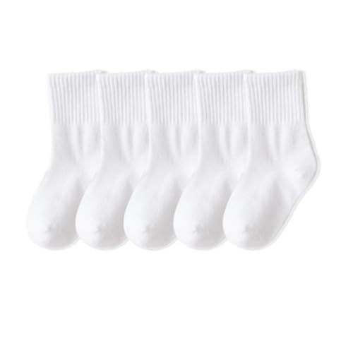 3-Pack Cute Soft Girls Socks Durable and Breathable for Youth Boy and Girl Unisex Warm Athletic Cotton Crew Sock2