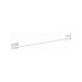 Decko Bath Products 48110 Towel Bar, 18-Inch, White