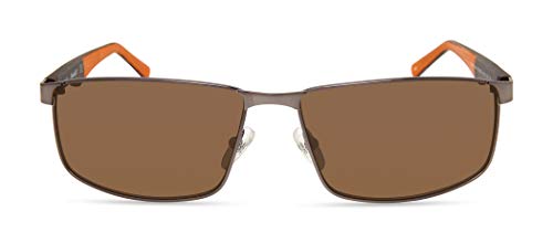 Image of Timberland Men's TBA9265 Polarized Rectangular Sunglasses