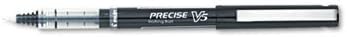 Wholesale CASE of 10 - Pilot Precise-V Pens-Roller Ball Pen, Nonrefillable, Extra Fine, Black