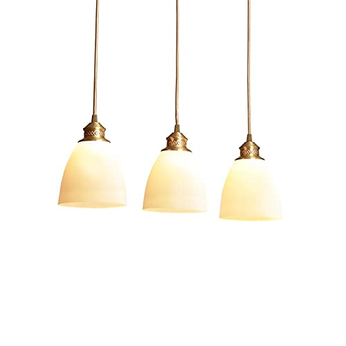 Plafonnier suspension moderne nordique vintage luminaire intérieur verre