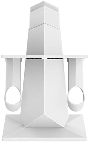 Supporto per cuffie VR per accessori per realtà virtuale, display salvaspazio e supporto per controller e attrezzatura da gioco, si adatta alla maggior parte delle cuffie
