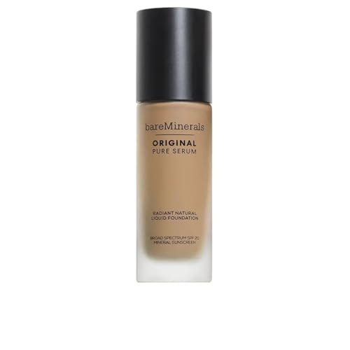 BAREMINERALS Original Pure Serum Radiant Natural Liquid Foundation SPF 20 Medium Neutral 3.5 (30 ml)