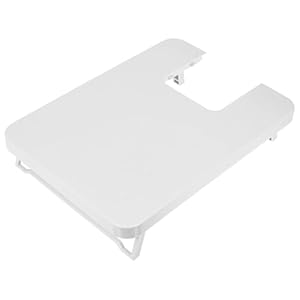 TEHAUX Sewing Machine Extension Table for 505A Lightweight Plastic Expansion Board with Slots for Sleeves and Legs Ideal for Home Sewing Projects