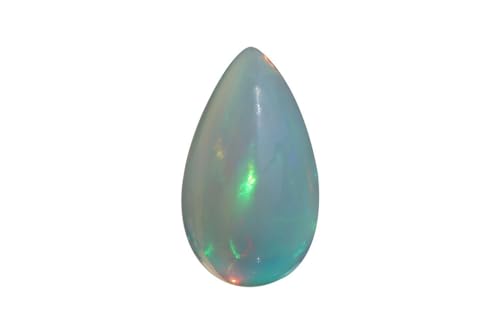 Opale de feu éthiopienne de qualité supérieure, gemme poire pour haute joaillerie
