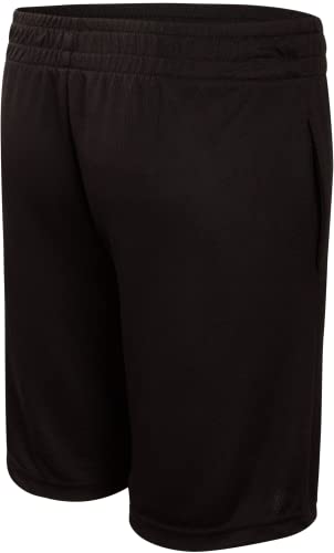 New Balance Boys' Active Shorts Set - 2 Piece Performance T-Shirt And Gym Shorts (4-12), Size 10, Gunmetal #TOP5