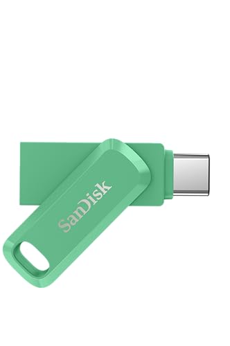 Image of SANDISK 128GB Ultra Dual Drive Go USB Type-C Flash Drive - Up to 400MB /s, Absinthe Green - SDDDC3-128G-G46AG