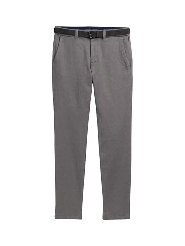 TOM TAILOR Herren Slim Fit Stretch Chino Hose mit Gürtel – Ansicht 4
