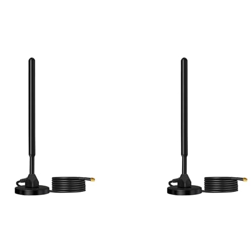 Antenne LoRa 868 MHz en cuivre pur avec câble blindé SMA 3 mètres