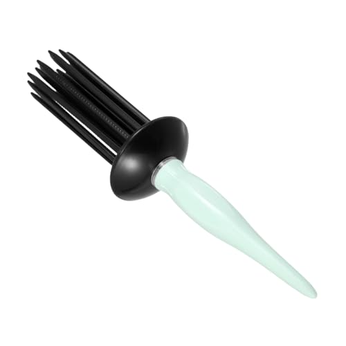 Mikikit Pettine Arricciacapelli Olio Essenziale, Spazzola per Ricci Portatile, Strumento per Styling Volume Arioso, Antistatico, Compatto per Uso Professionale e Viaggi